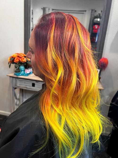 Denver hair extensions, Denver Colorado. A more melted version of Phoenix hair. This can also be ach(..)